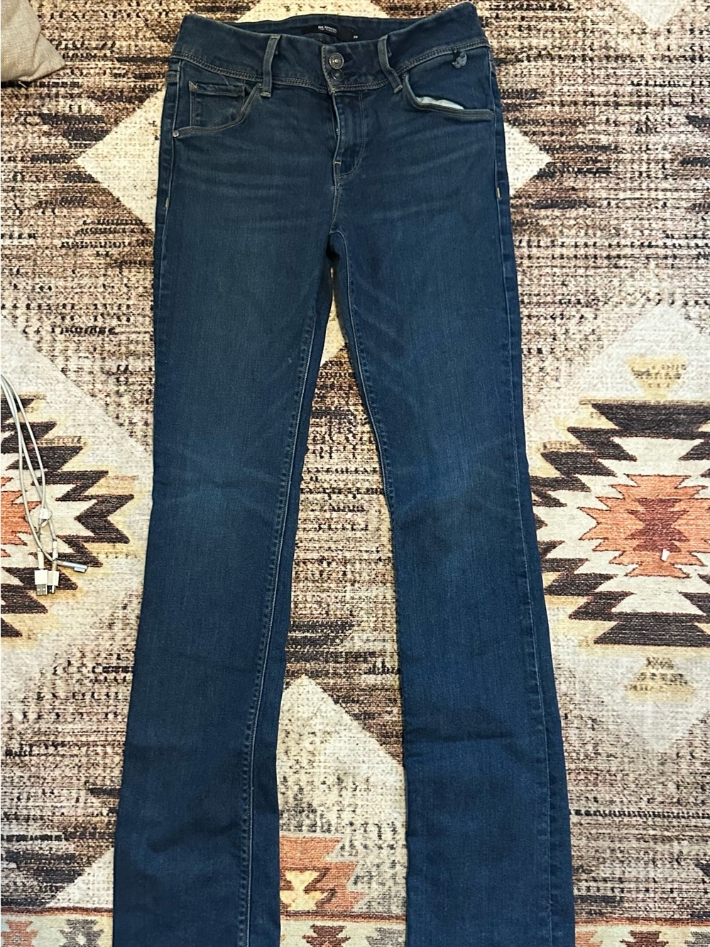 Hudson Dark Blue Stretch Jeans